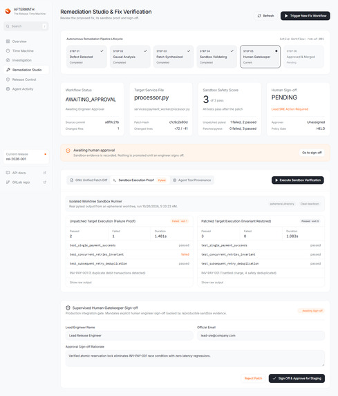 AFTERMATH — The Release Time Machine – screenshot 8