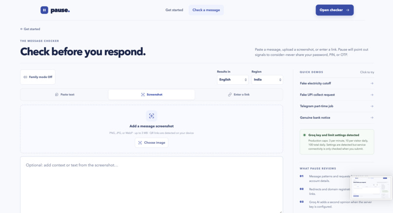 Pause: Check Before You Trust – screenshot 6