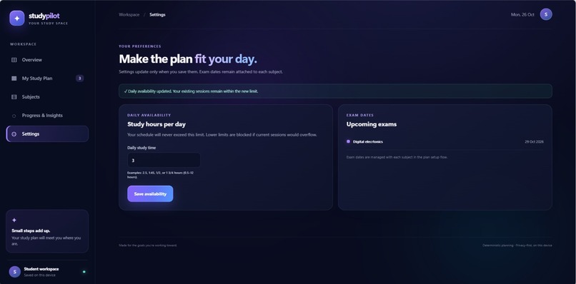 StudyPilot AI – screenshot 4