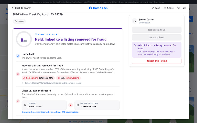 zillow-home-lock – screenshot 4