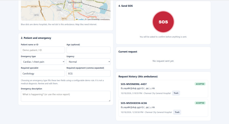 ResQRoute  – screenshot 2