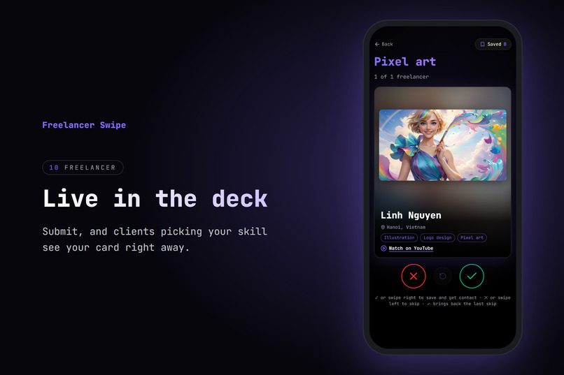Freelancer Swipe – screenshot 10