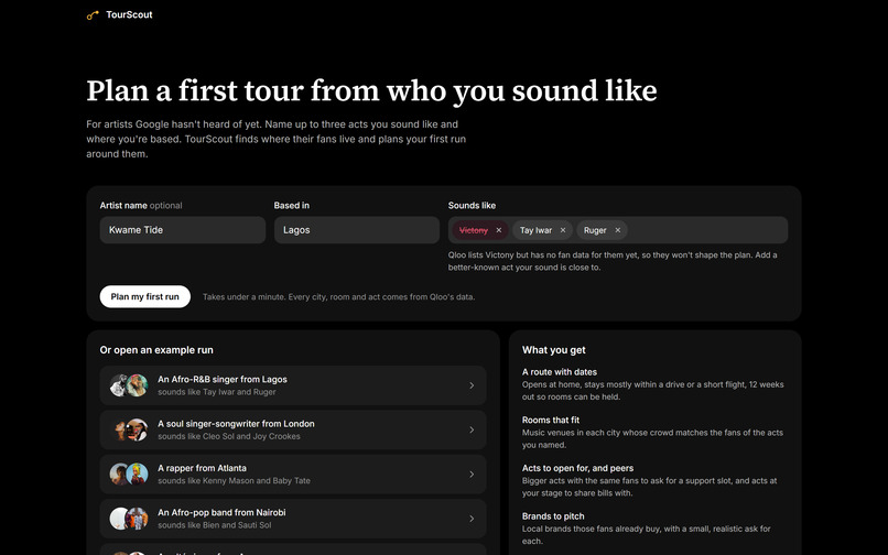 TourScout – screenshot 2