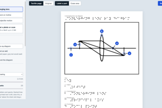 Tactile diagrams