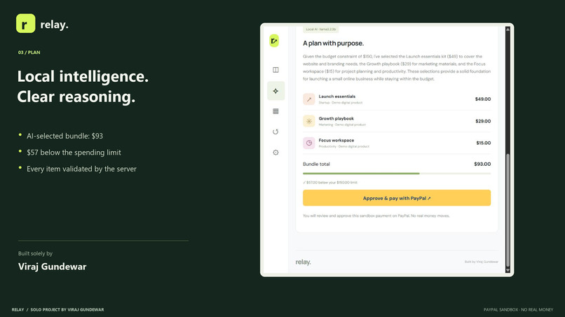 Relay — AI Purchasing Copilot – screenshot 4
