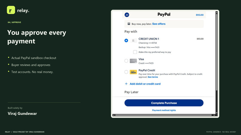 Relay — AI Purchasing Copilot – screenshot 5