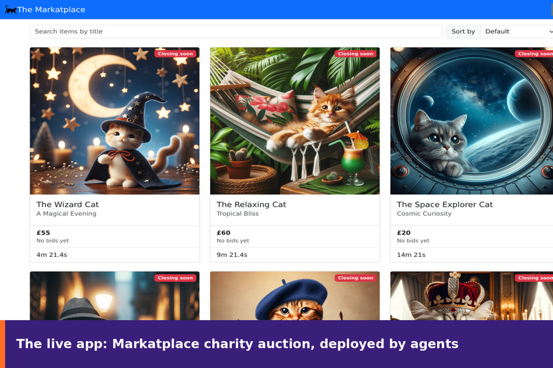 Hands-off Auction: issue in, production out – screenshot 1
