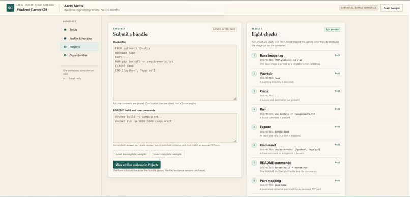 Student Career OS – screenshot 10