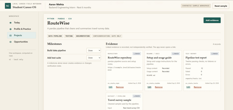 Student Career OS – screenshot 13