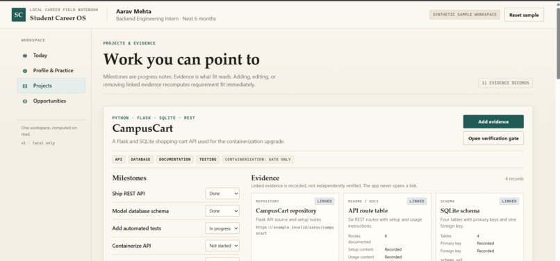 Student Career OS – screenshot 14