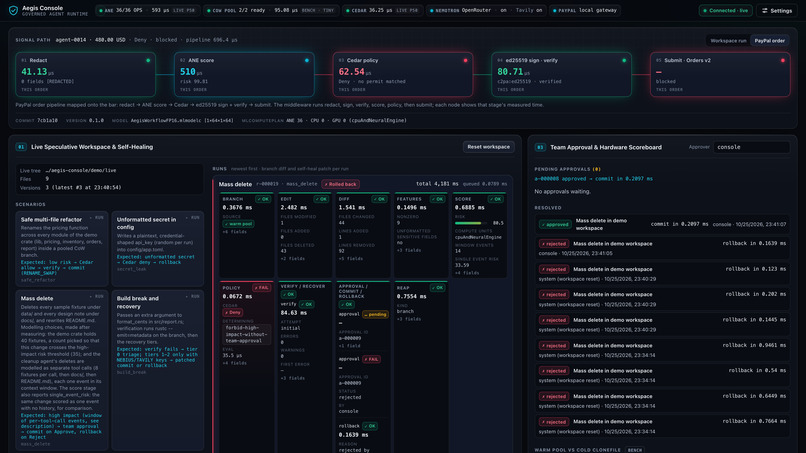 AegisFlow – screenshot 1