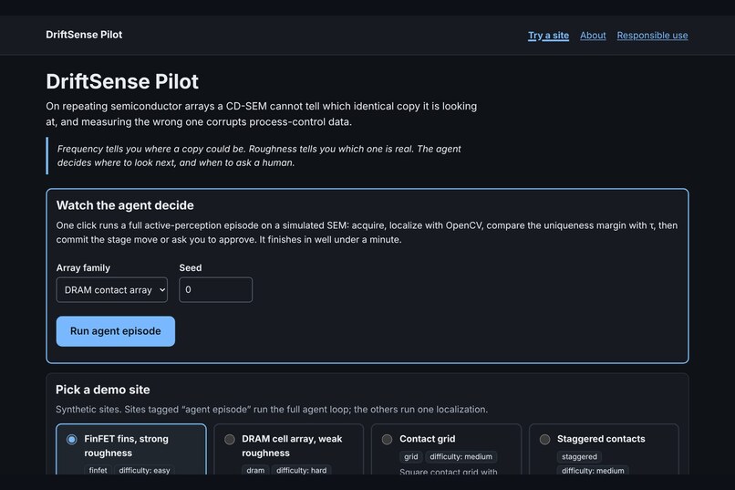 DriftSense – screenshot 5