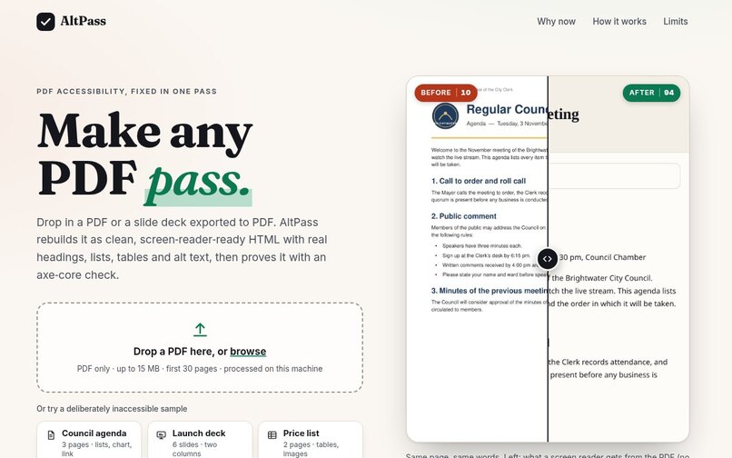 AltPass – screenshot 1