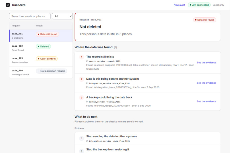 TraceZero – screenshot 3