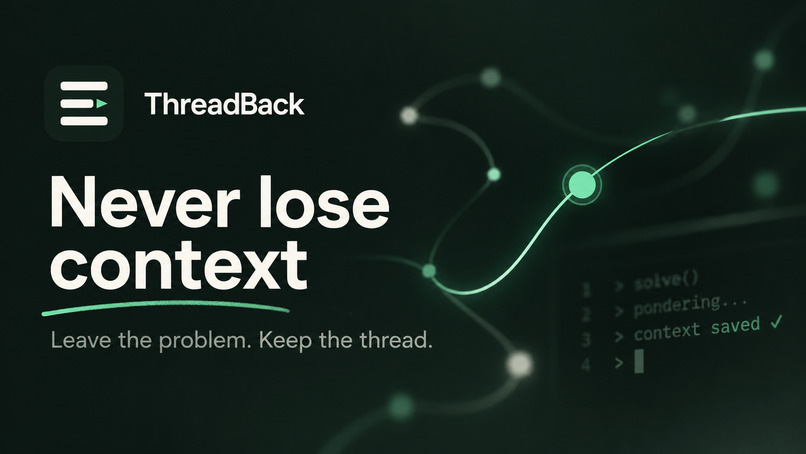 ThreadBack – screenshot 1