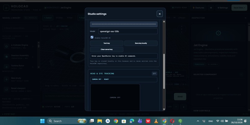 HoloCAD-3D – screenshot 2