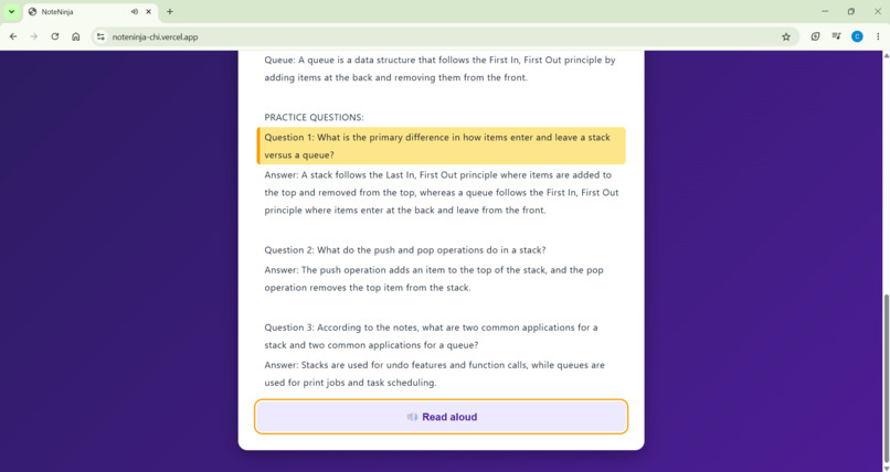 NoteNinja – screenshot 4