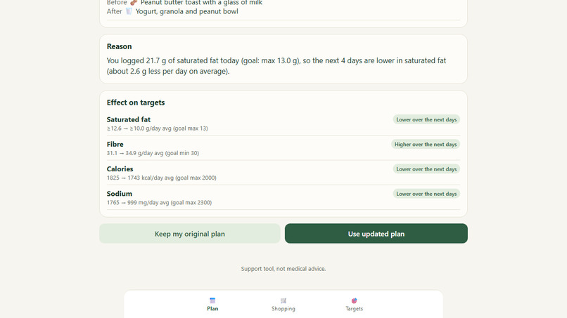 NutriPlanner – screenshot 5