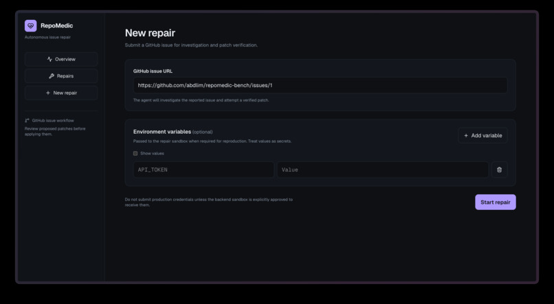RepoMedic – screenshot 1