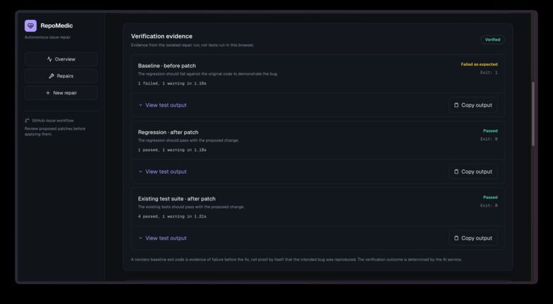 RepoMedic – screenshot 2