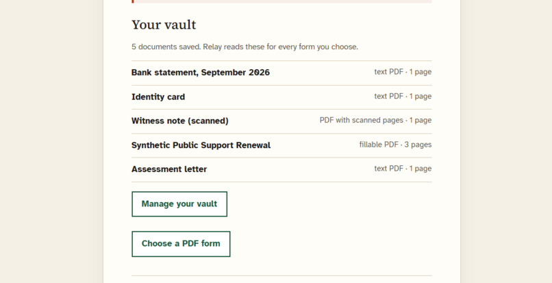 Relay – screenshot 1
