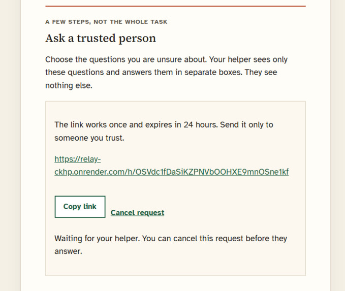 Relay – screenshot 2
