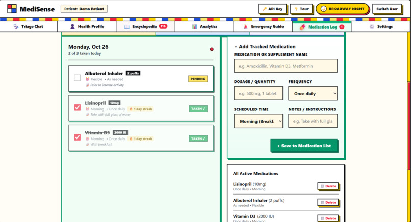  MediSense – screenshot 4