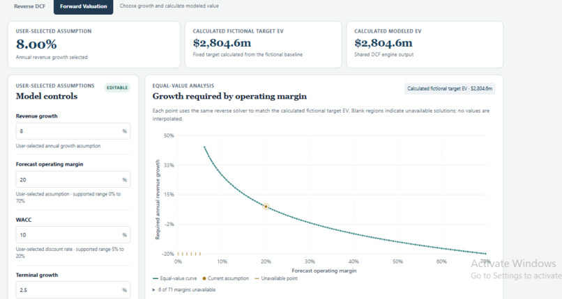 Valuation-Stress-Test Engine – screenshot 3