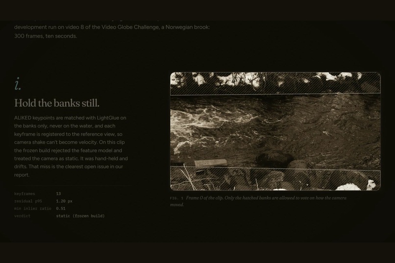 Thalweg: a camera is a stream gauge – screenshot 7
