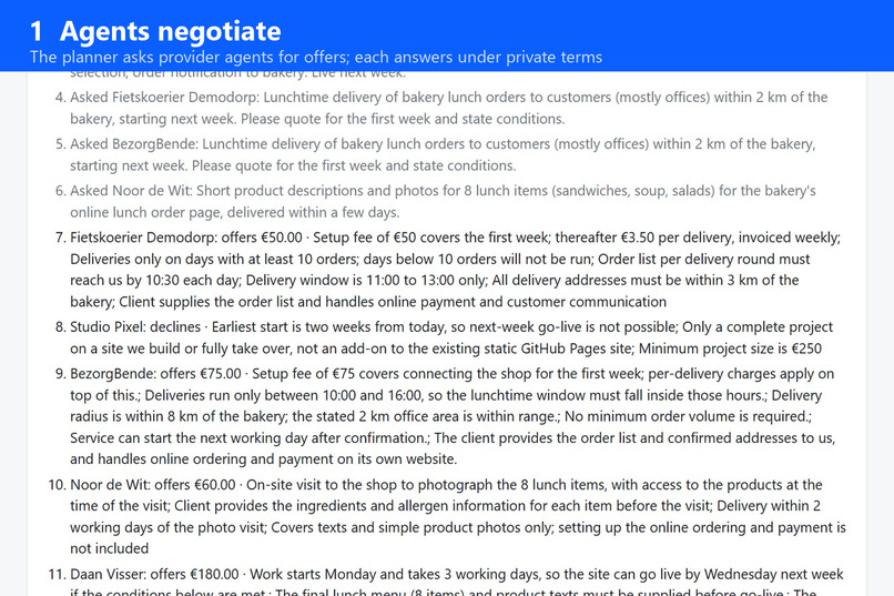 Milestone Escrow – screenshot 3