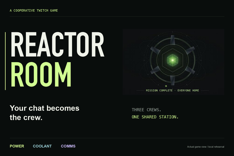 REACTOR ROOM – screenshot 1