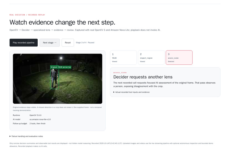 AutoVision: Agentic Vision with OpenCV 5 – screenshot 3