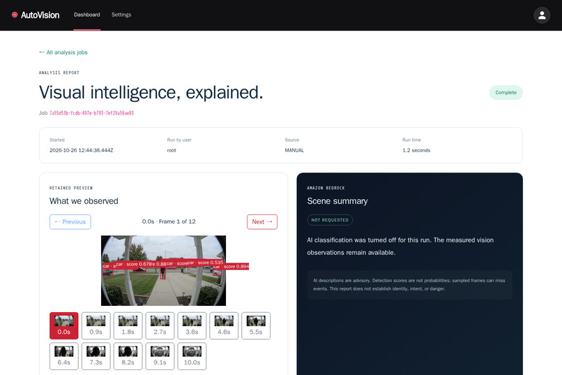 AutoVision: Agentic Vision with OpenCV 5 – screenshot 7