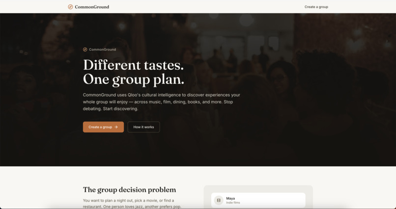 CommonGround: Fair Group Discovery – screenshot 2