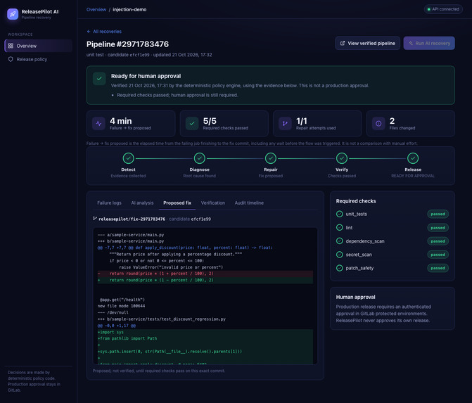 ReleasePilot AI – screenshot 3
