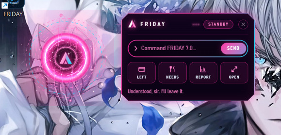 FRIDAY – screenshot 1