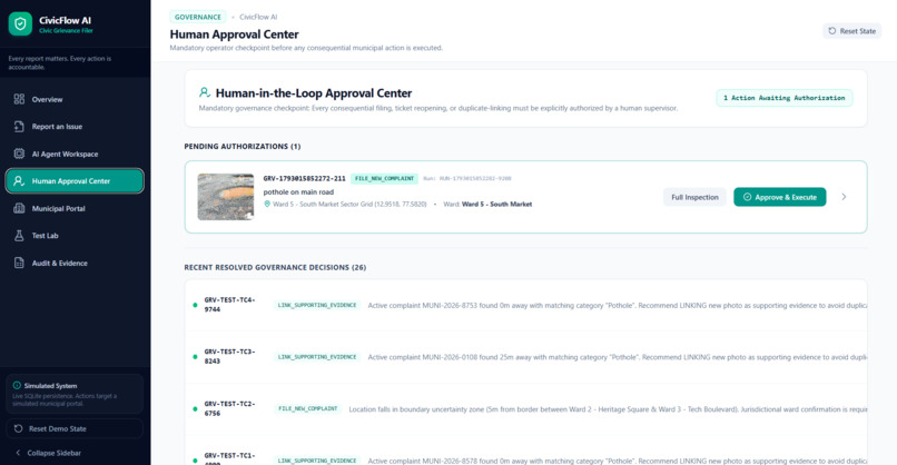 CivicFlow AI – screenshot 1