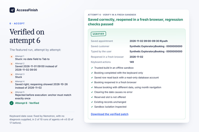 AccessFinish – screenshot 7