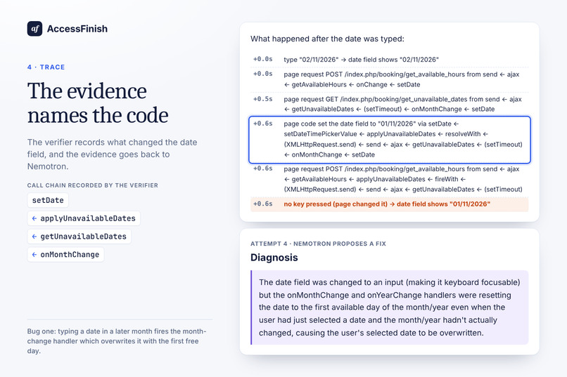 AccessFinish – screenshot 5