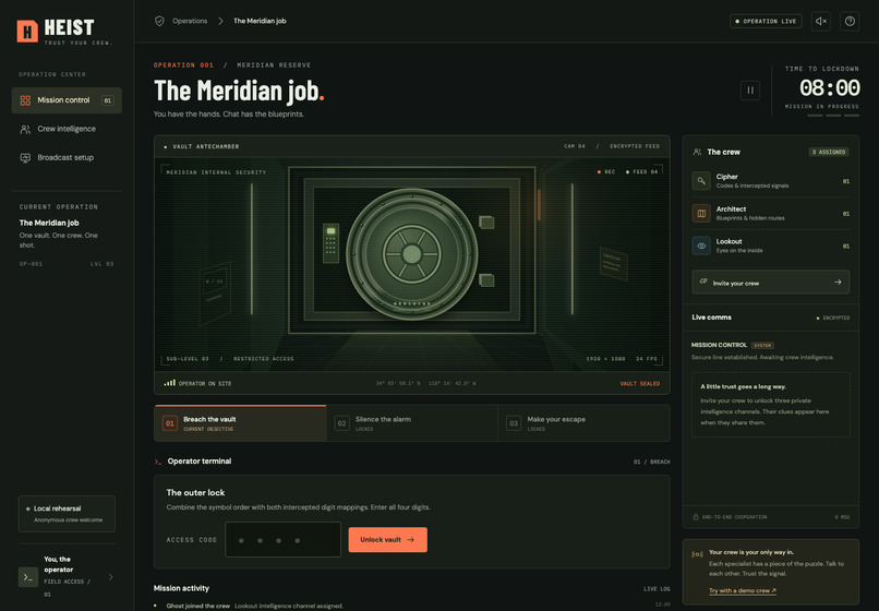 HEIST – screenshot 2