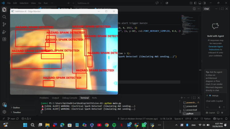 VoltVision AI: Hazard Detection for Electrical Grid – screenshot 2