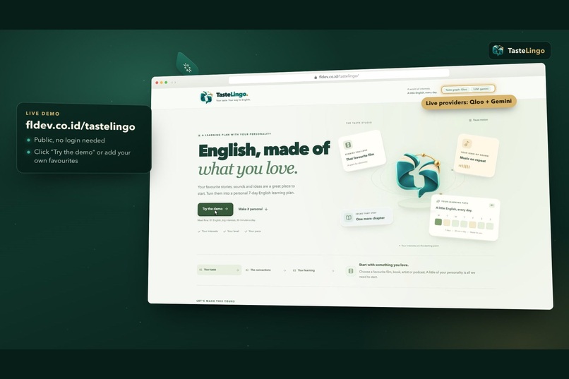 TasteLingo – screenshot 3