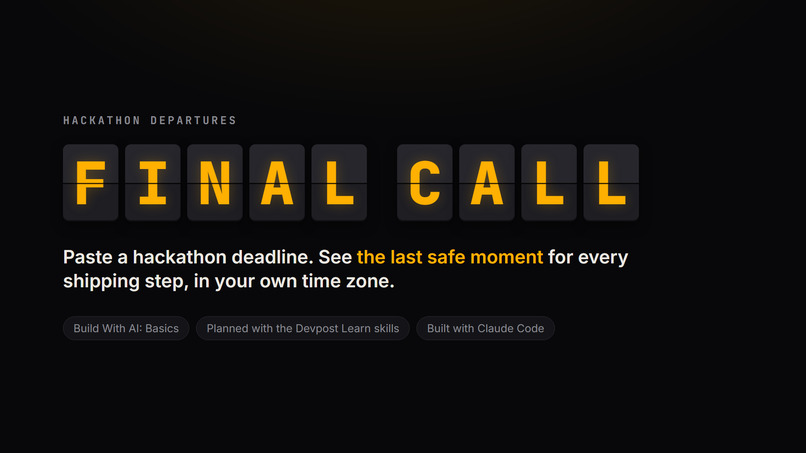 Final Call – screenshot 1
