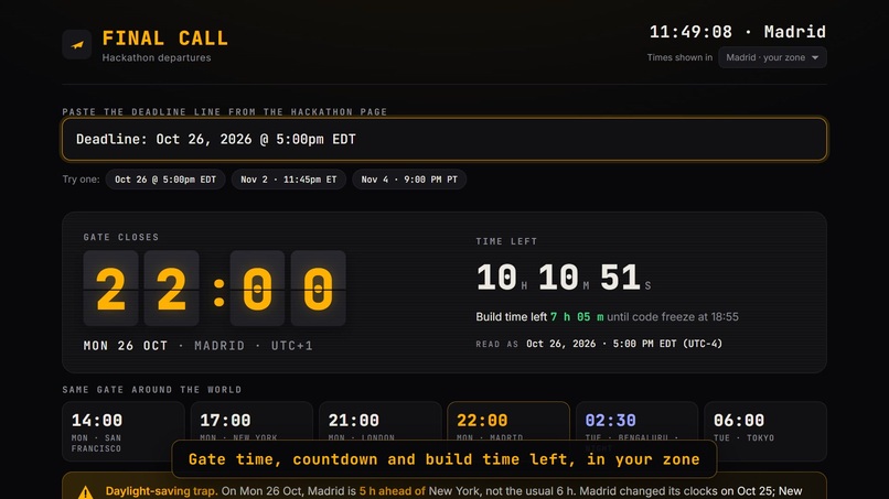 Final Call – screenshot 2