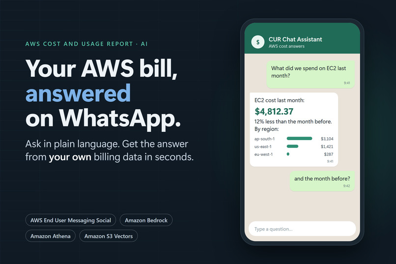 AWS CUR Chat Assistant – screenshot 4