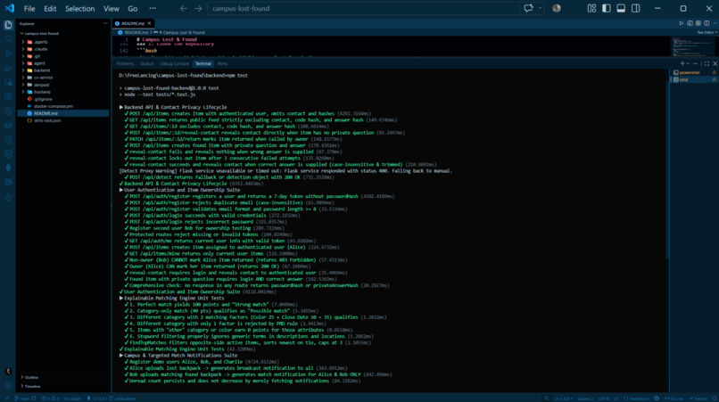 Campus Lost & Found – screenshot 8