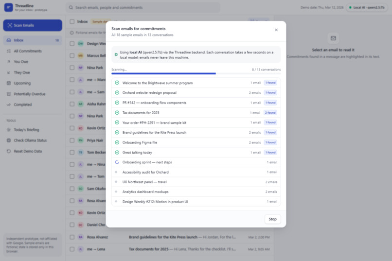 ThreadLine – screenshot 3