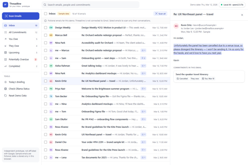 ThreadLine – screenshot 4