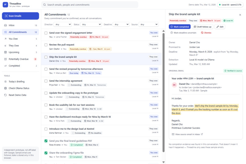 ThreadLine – screenshot 5