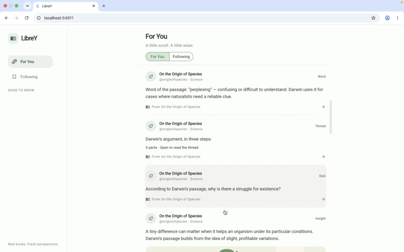 LibreY – screenshot 1